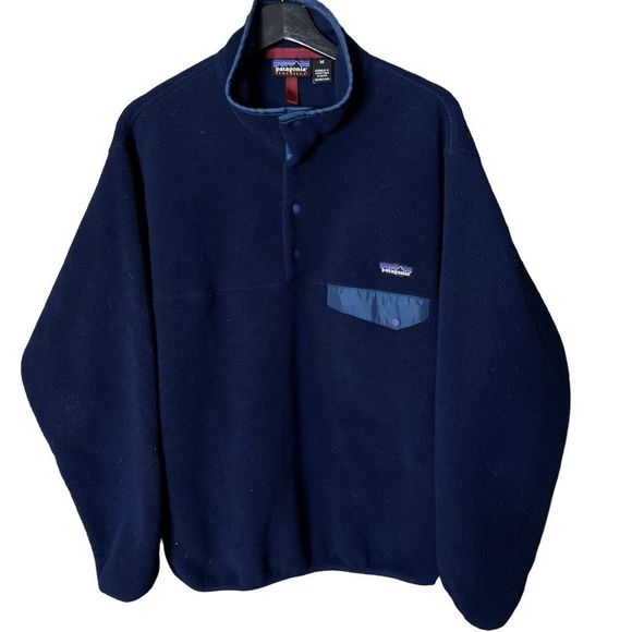 Patagonia Mens Snap T Fleece Pullover Medium - Picture 1 of 3